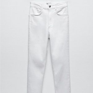 Zara White Jeans